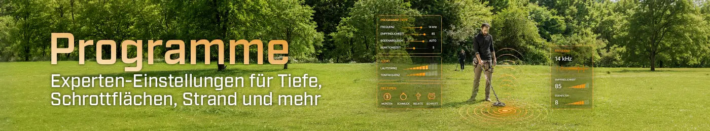 Programme & Experten-Einstellungen