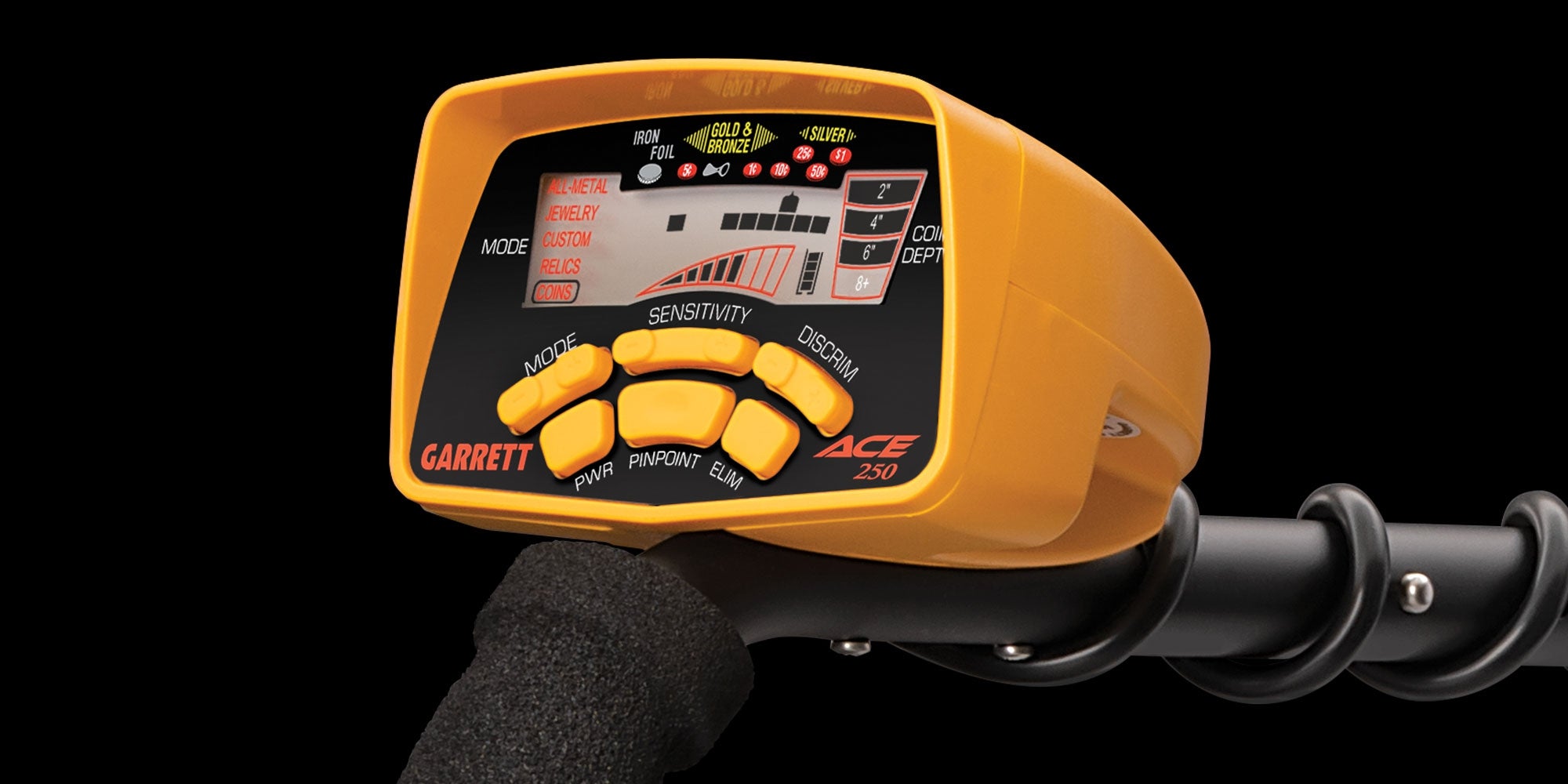 Rückläufer gebraucht - Garrett Ace 250 Metalldetektor