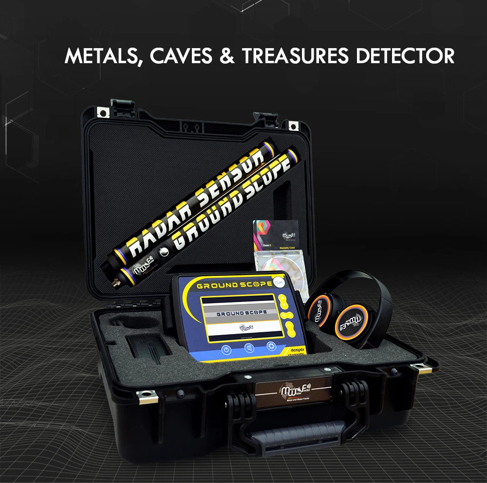 Ground Scope 3D-Bodenscanner Metalldetektor