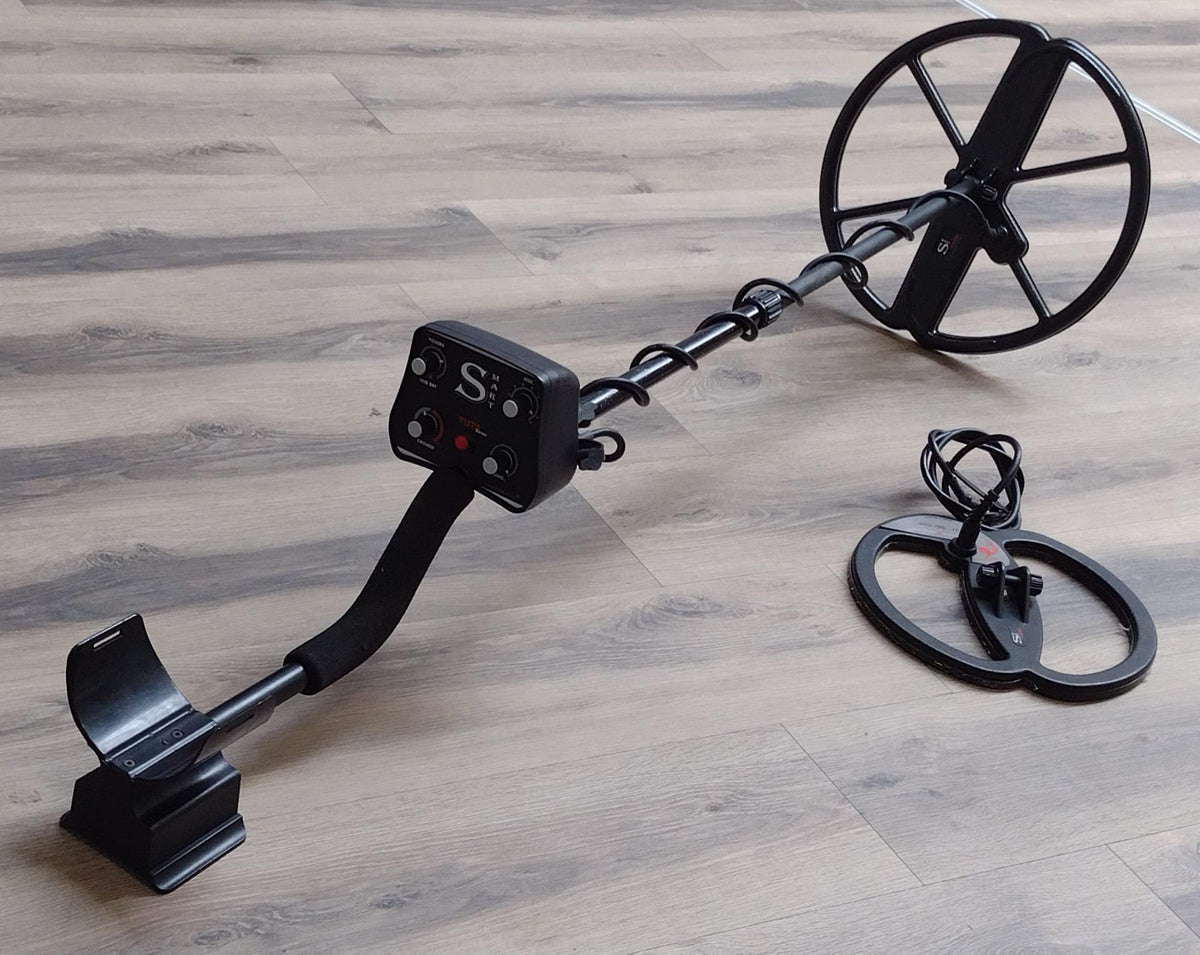 Gebraucht - DeepTech Vista Smart Metalldetektor mit 25 cm und 35 cm Suchspule