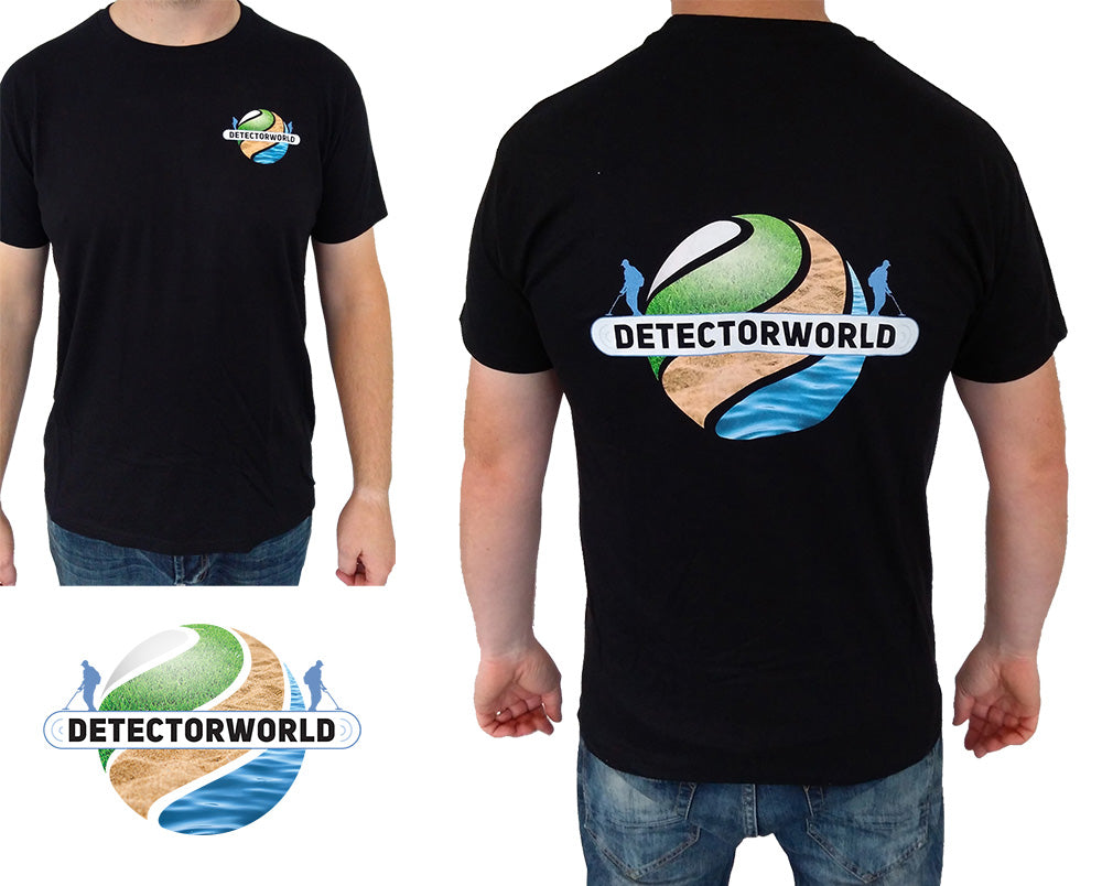Detectorworld T-Shirt schwarz
