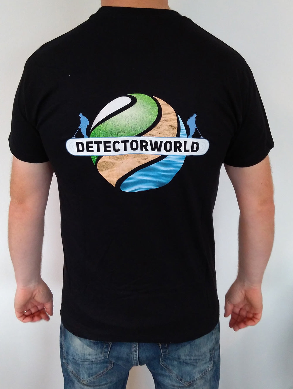 Detectorworld T-Shirt schwarz