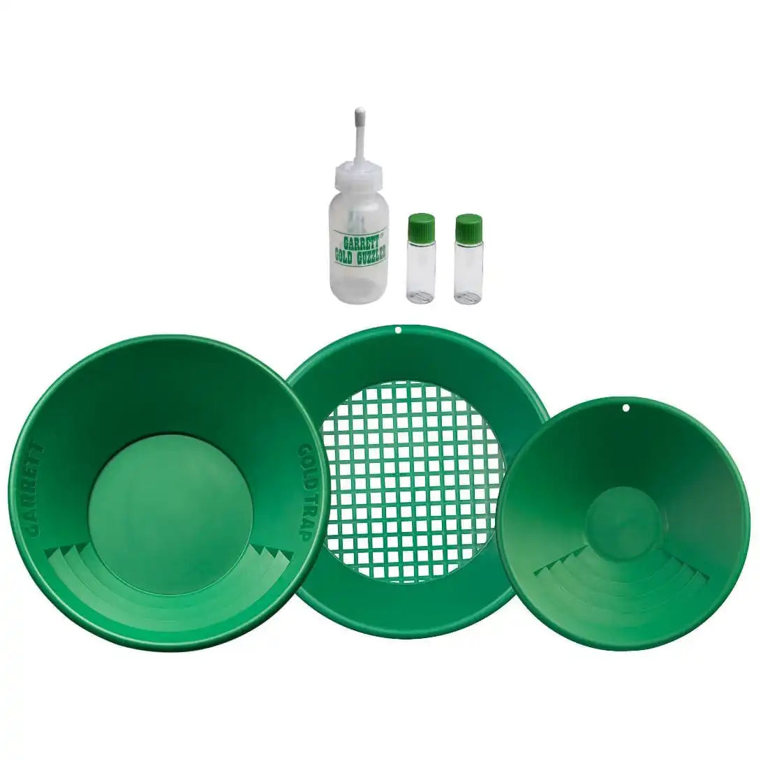 Garrett Goldwaschpfannen-Set