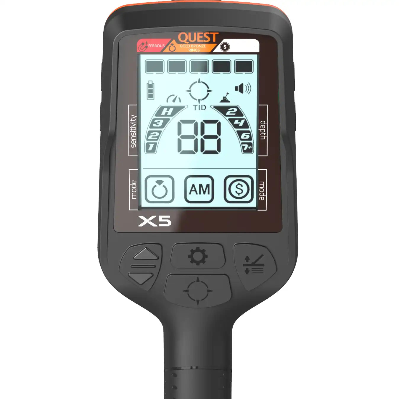 Gebraucht wie neu - Quest X5 Metalldetektor (Altes Modell)