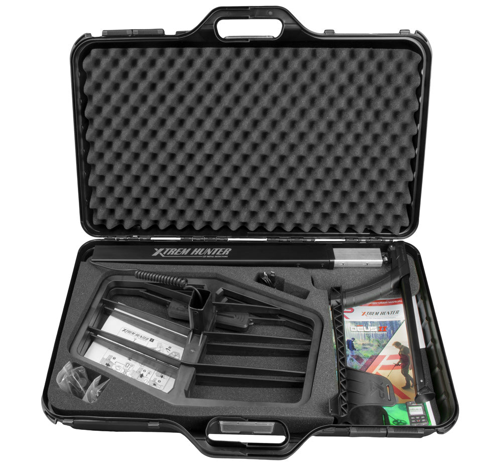 XP XTREM Hunter XTR-115 Deep Seeking Metal Detector Complete Set