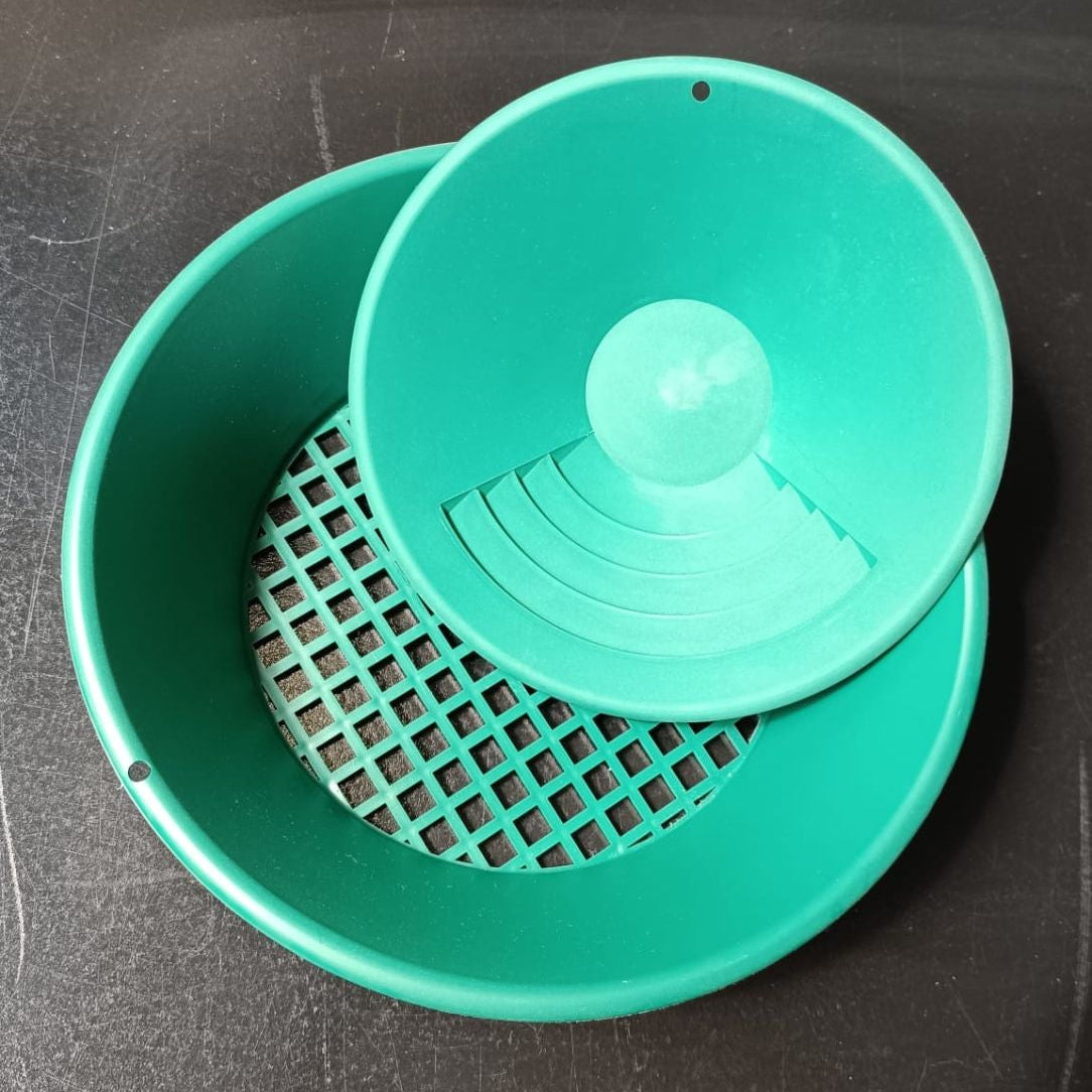 Garrett Goldpfanne und -sieb