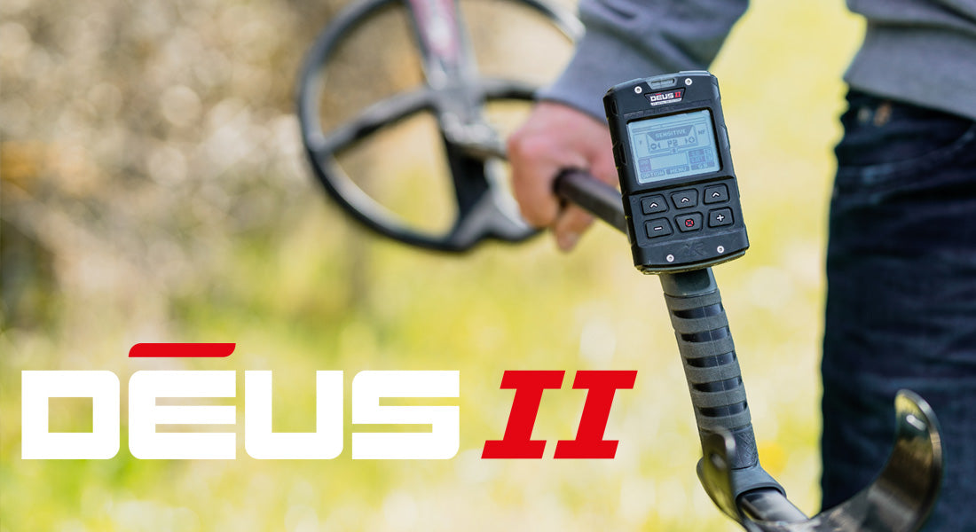 XP DEUS 2 28 FMF RC WS6 mit gratis MI-6 Pinpointer und 240 Rucksack