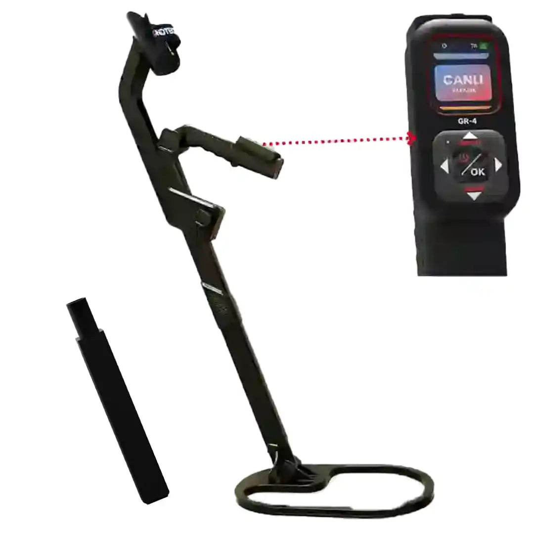 GR-4 DUAL 3D-Bodenscanner & Pulsinduktions-Metalldetektor