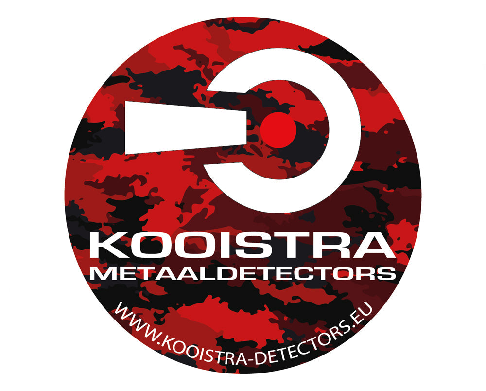 Kooistra Merchandise Sticker Rood Camo