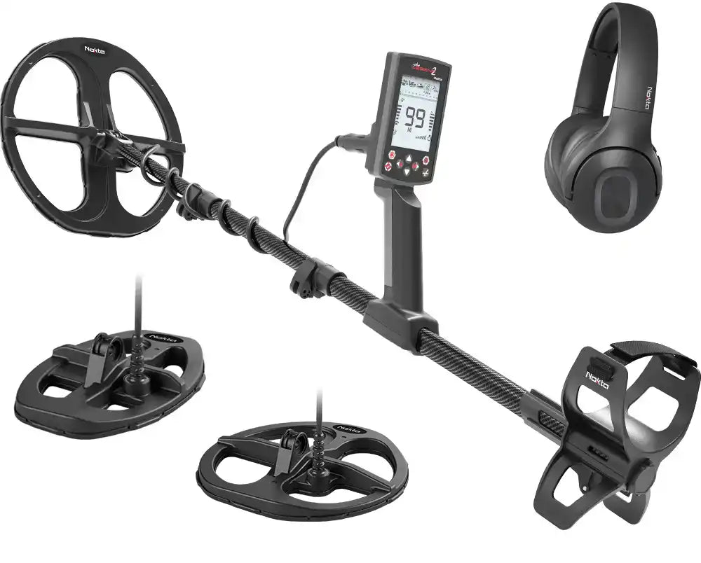 Nokta The Legend 2 Metalldetektor mit gratis LD22 Suchspule