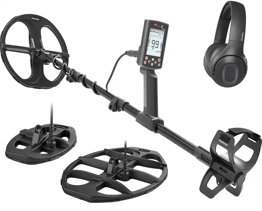Nokta The Legend 2 Metalldetektor mit gratis LD38 Suchspule