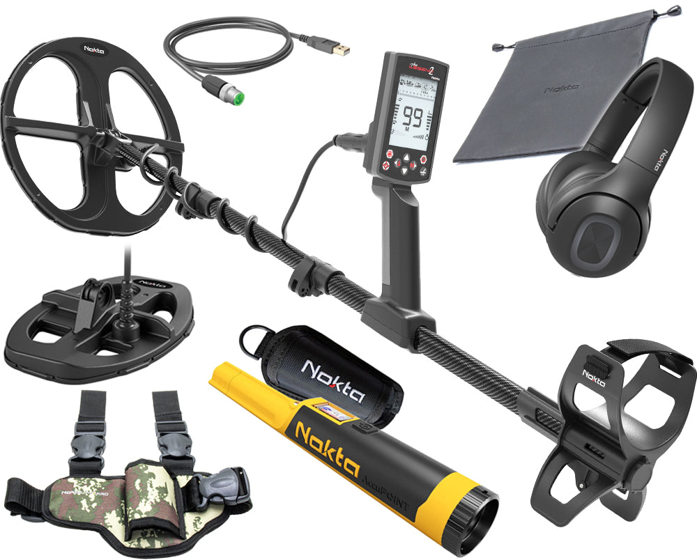 Nokta The Legend 2 Metalldetektor mit gratis AccuPOINT Pinpointer