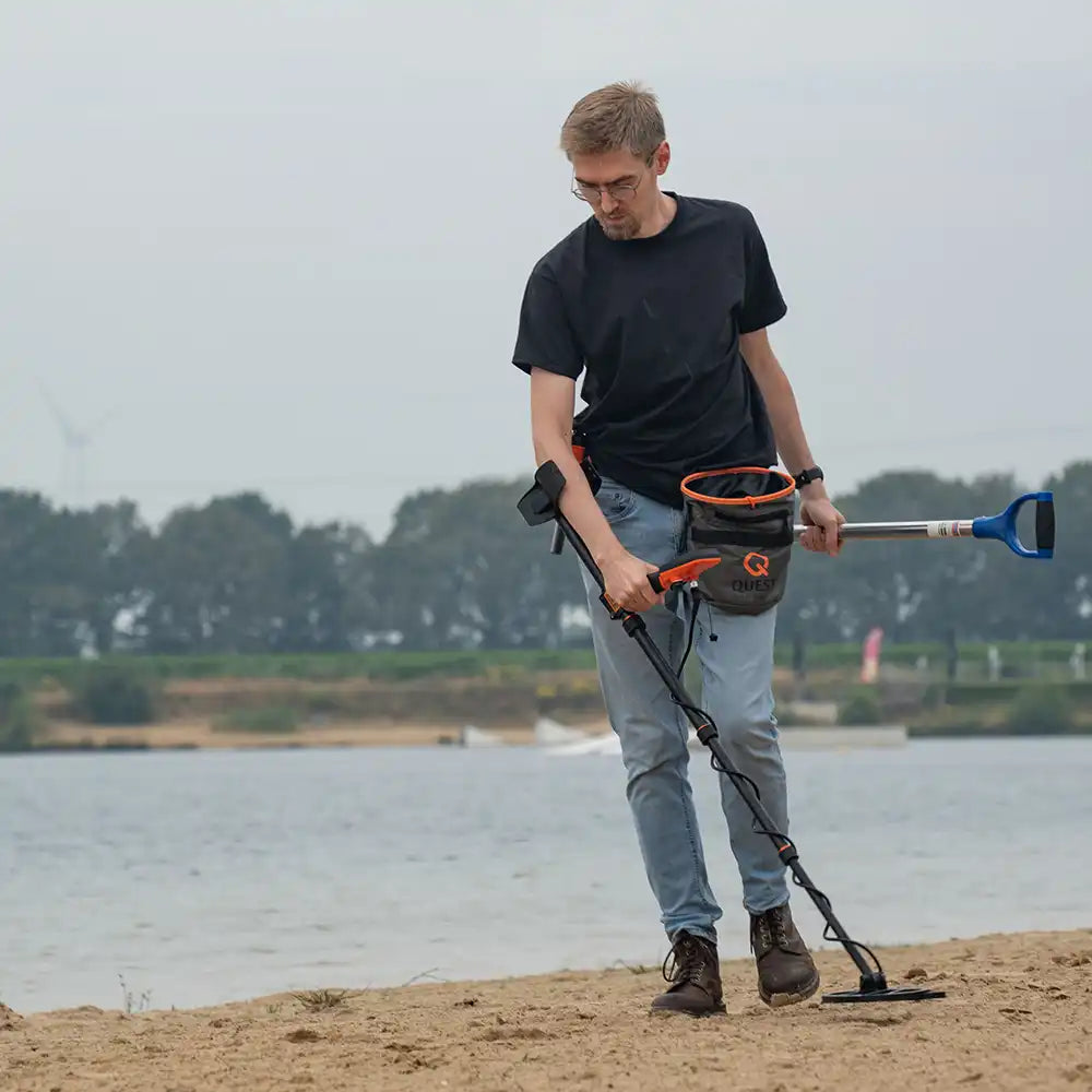 Quest X5 IDmaxX Metalldetektor mit gratis XPointer Pinpointer