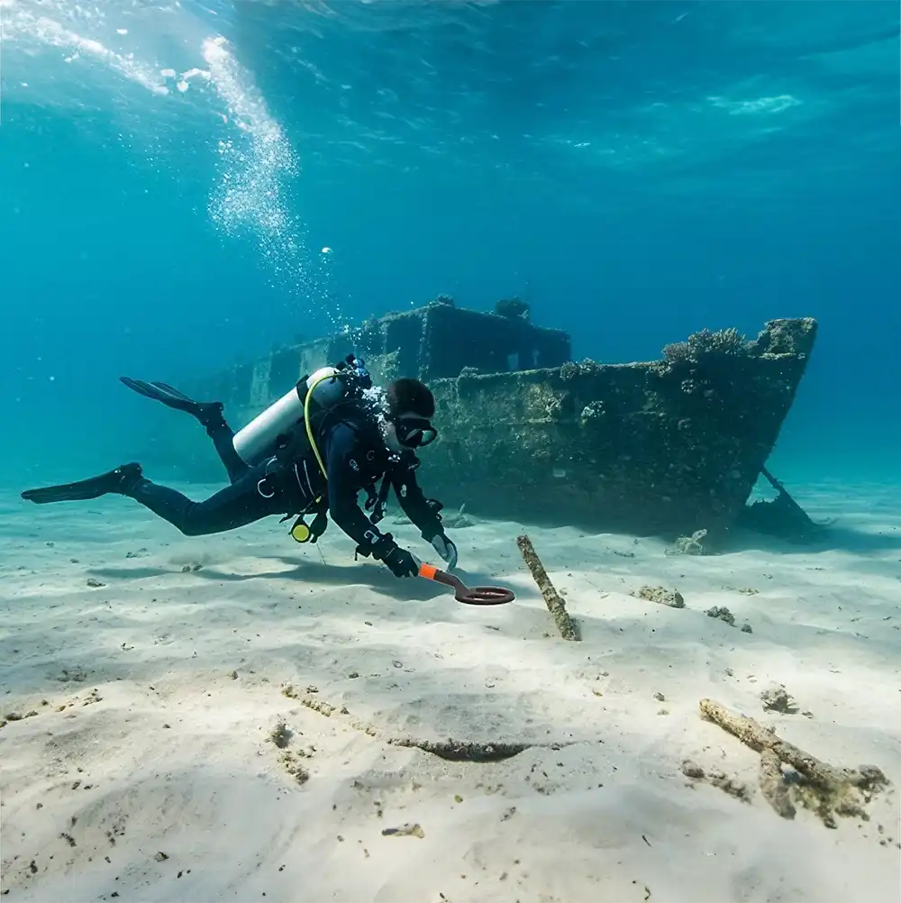 Quest Scuba Tector II Unterwasser-Metalldetektor