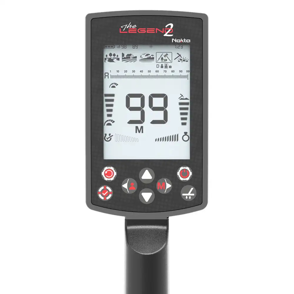 Nokta The Legend 2 Metalldetektor mit gratis AccuPOINT Pinpointer