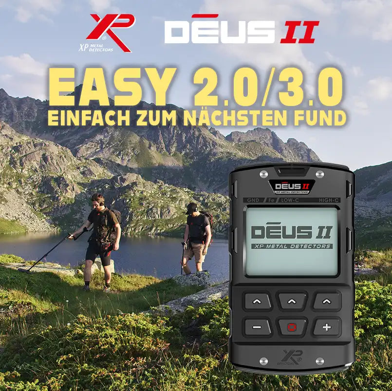 XP Deus 2 - EASY 2.0/3.0 Einsteiger-Programm für klare Signale