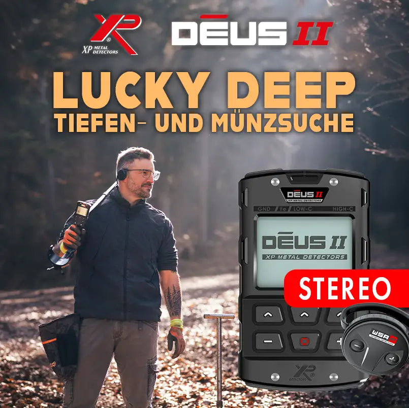 XP Deus 2 - LUCKY DEEP Tiefen- und Münzprogramm