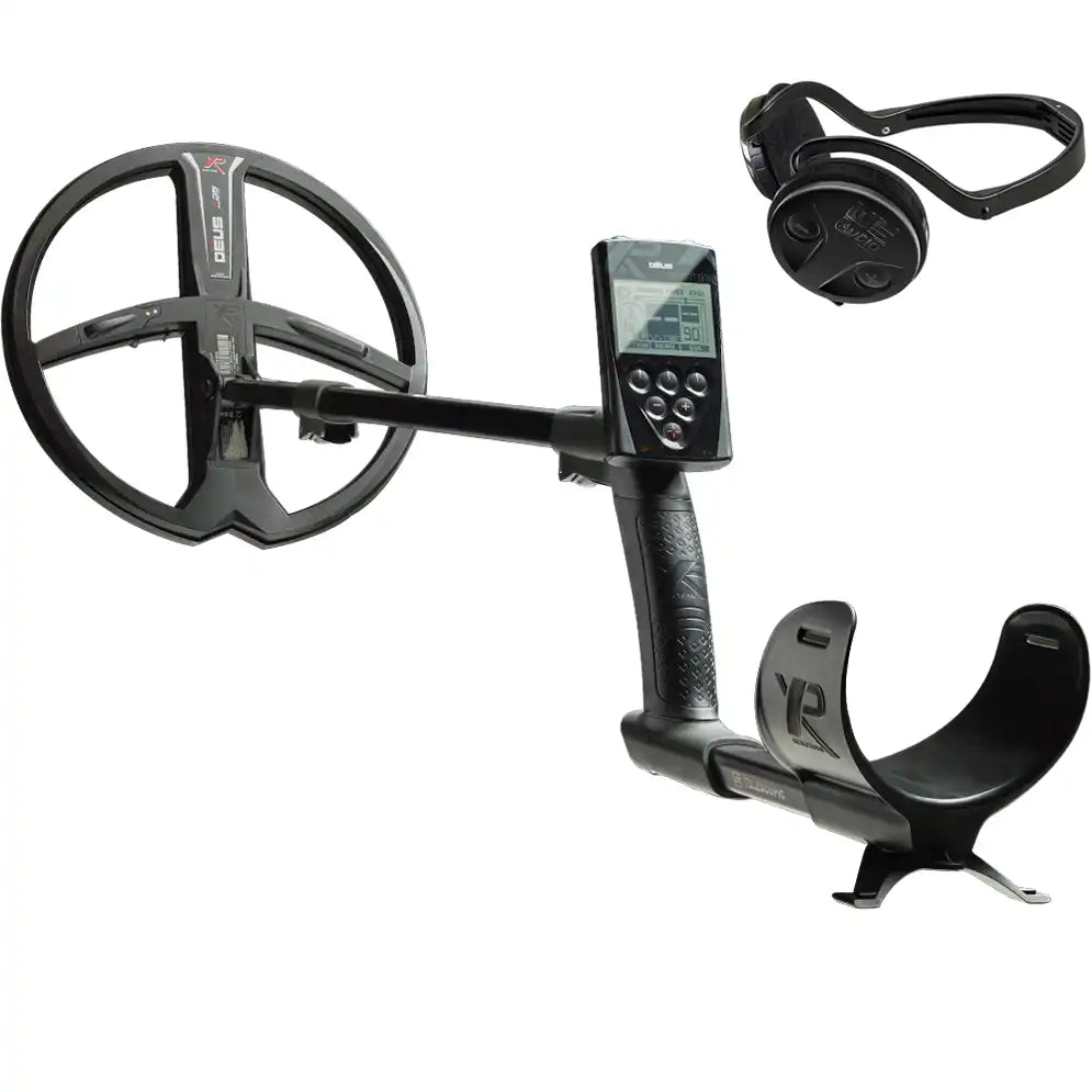 XP Deus X35 28 cm + RC Metalldetektor mit WSA Kopfhörer