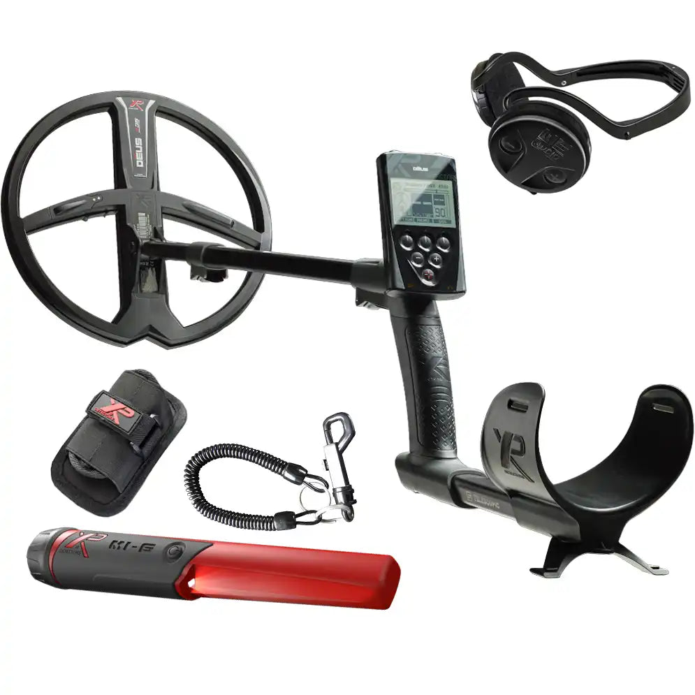 XP Deus X35 28 cm + RC Metal Detector with MI-6 Pinpointer and WSA Headphones
