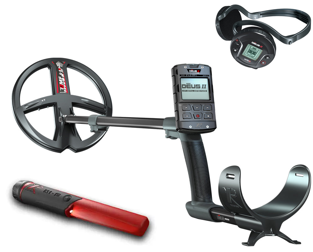 XP DEUS 2 FMF RC WS6 mit gratis MI-6 Pinpointer