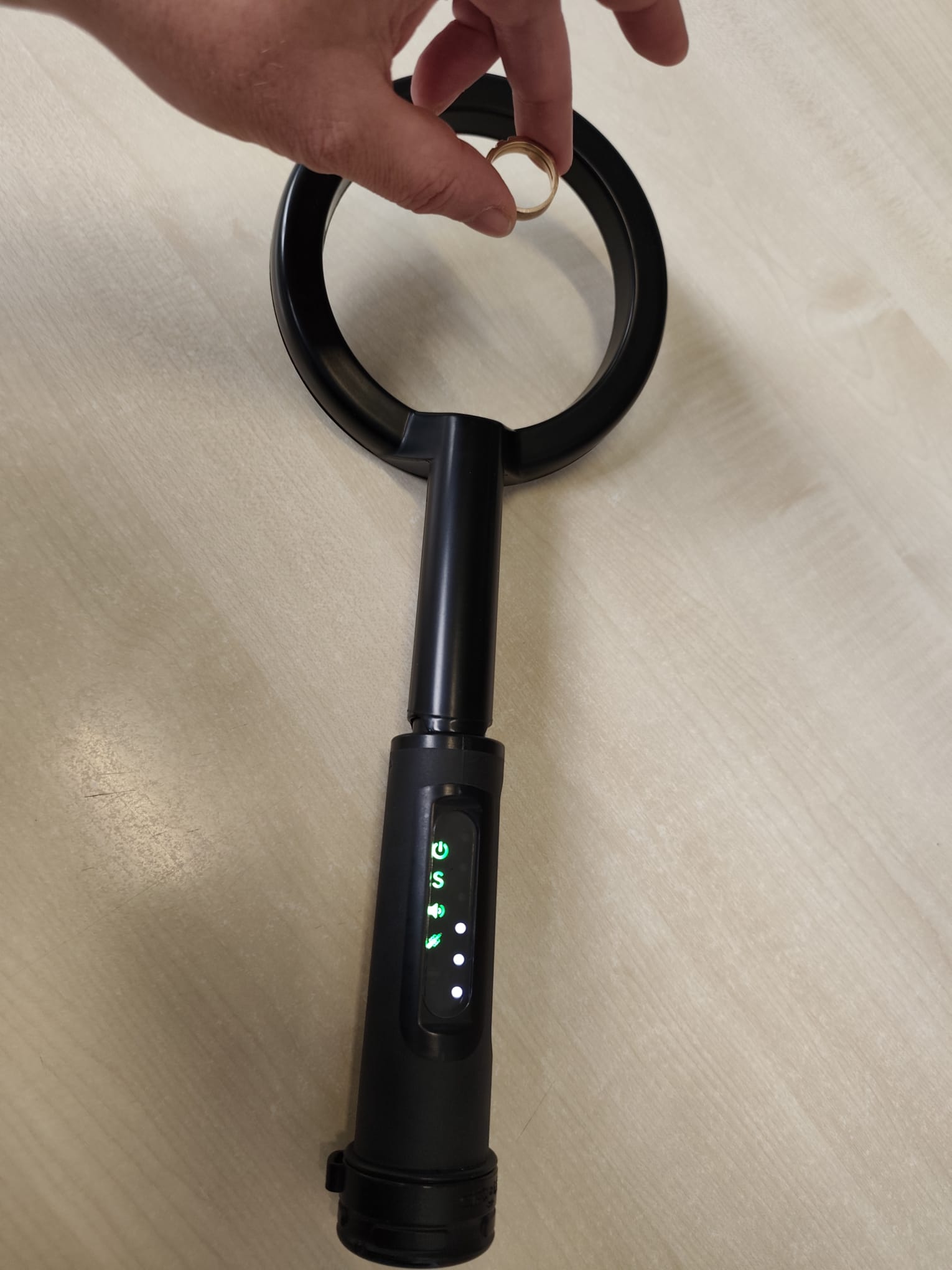 Testgerät Handdetector
