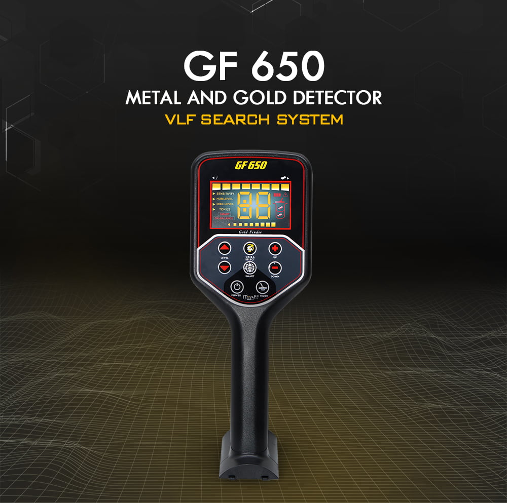 GF 650 Gold- und Metalldetektor – Präzisionsgerät für die Goldsuche