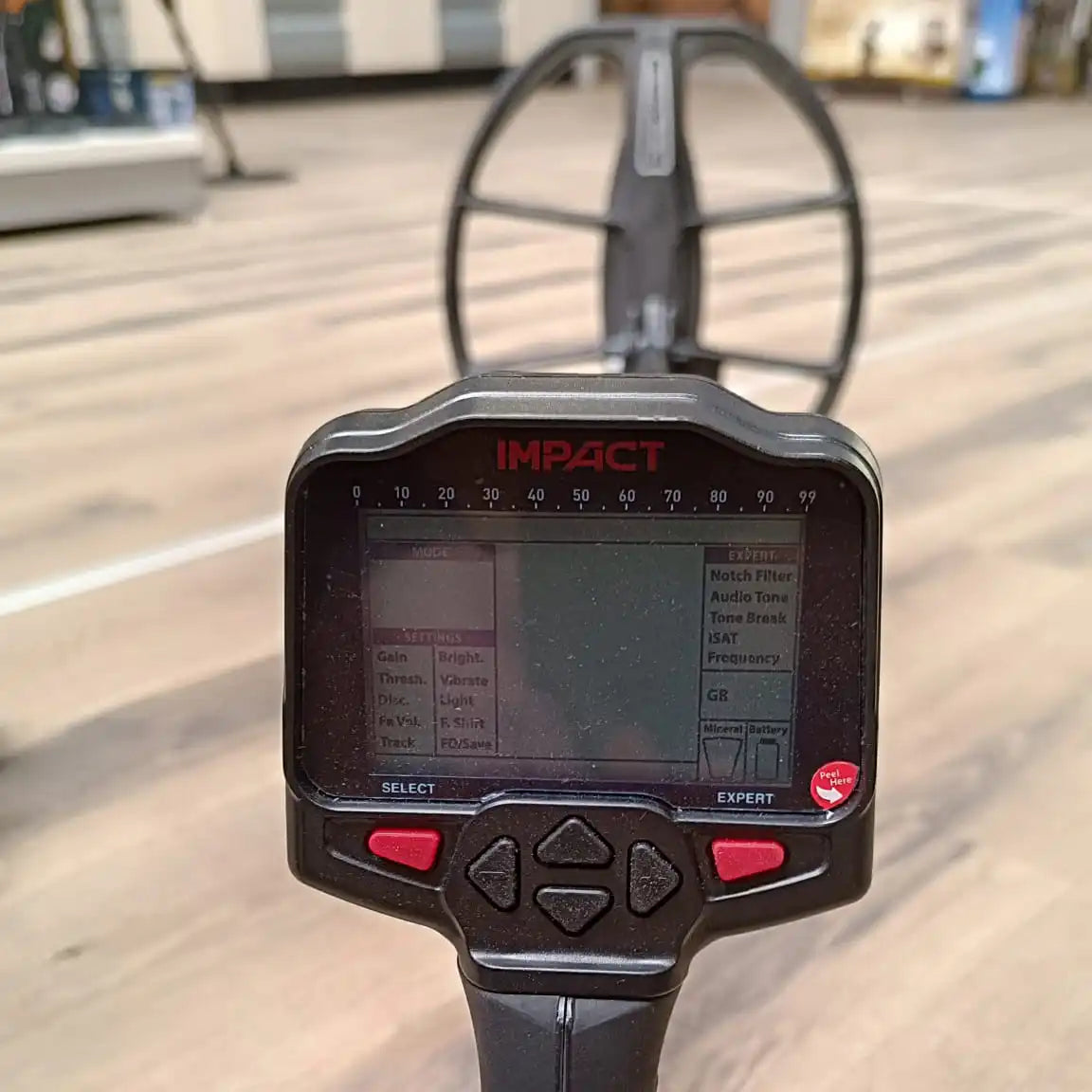 Nokta Impact Metalldetektor mit IM 40 cm Suchspule