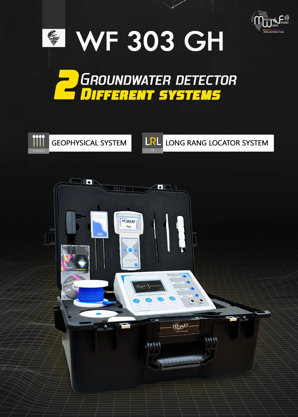 WF-303 GH Wasserfinder Das Neueste aus der Welt