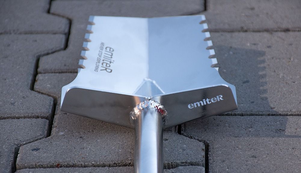 EmiteR Edelstahl Spaten D160