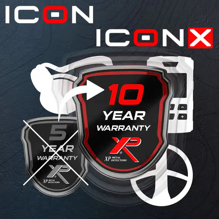Warranty Extension – 5 additional years for the XP DEUS II Metal Detector