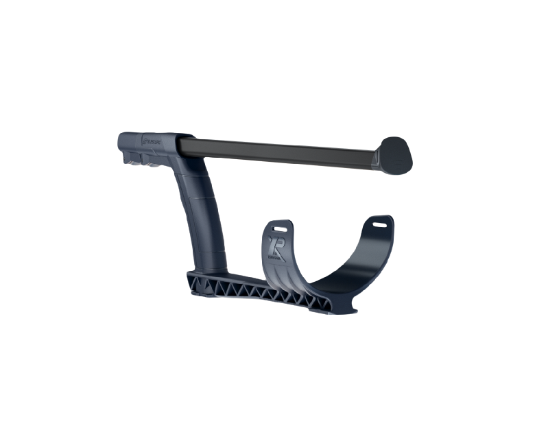 Blaues S-Teleskopgestänge mit Mittelgestänge aus Aluminium (D044LITE-B)