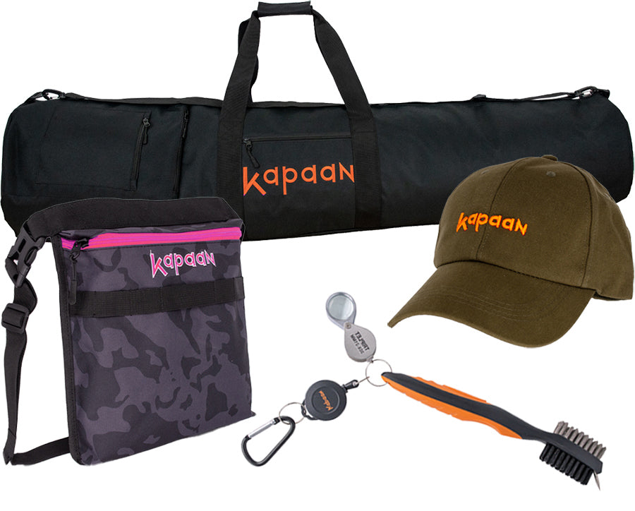 Kapaan Sommerpaket (Tragetasche/Fundtasche/Fundbürste/Kappe)