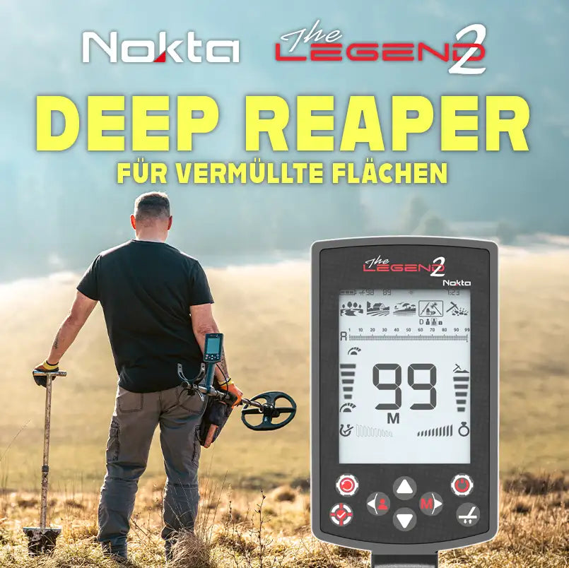 Nokta The Legend 2 - DEEP REAPER Suchprogramm