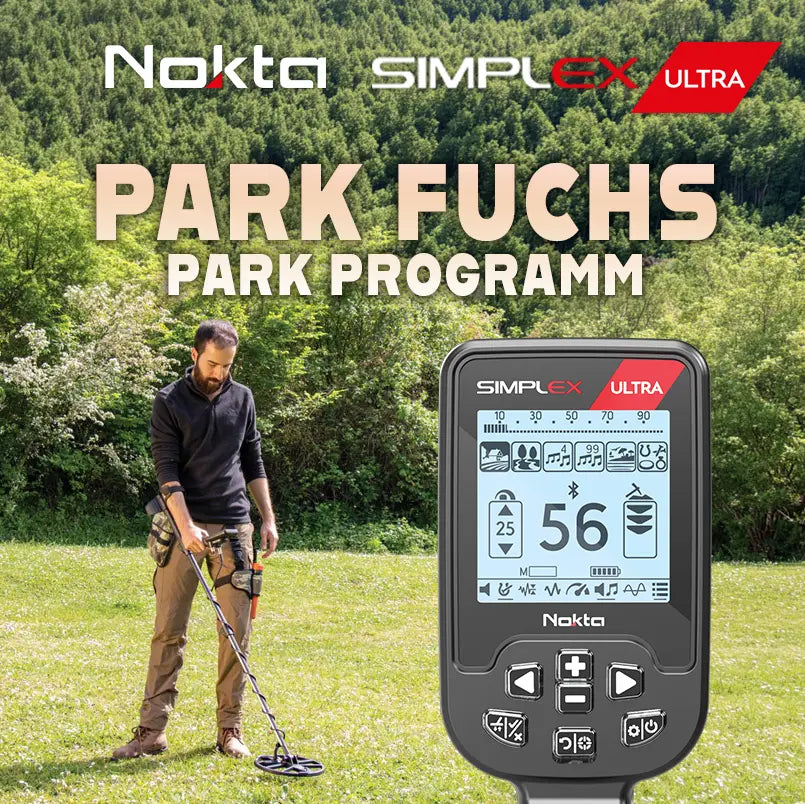 Nokta Simplex Ultra PARK FUCHS – Programm für verschrottete Gebiete