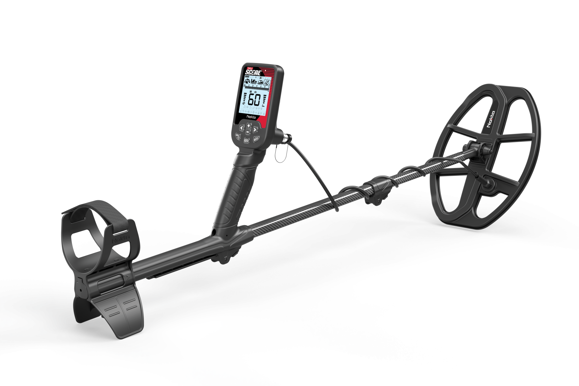 Nokta Triple Score Metalldetektor Pro mit gratis Accupoint und Beinholster