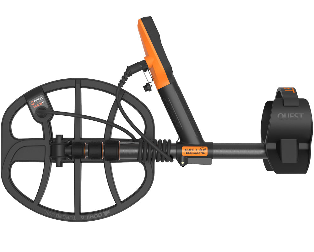 Quest X10 IDmaxX Metalldetektor mit gratis XPointer Pinponter