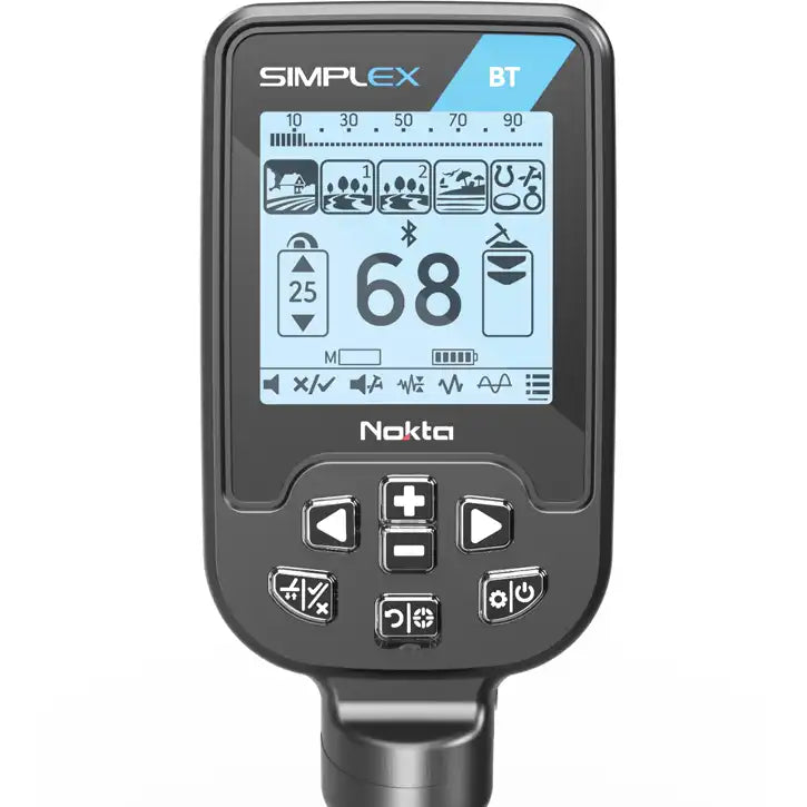 Nokta Simplex BT Metalldetektor mit Nokta-Pointer Pinpointer