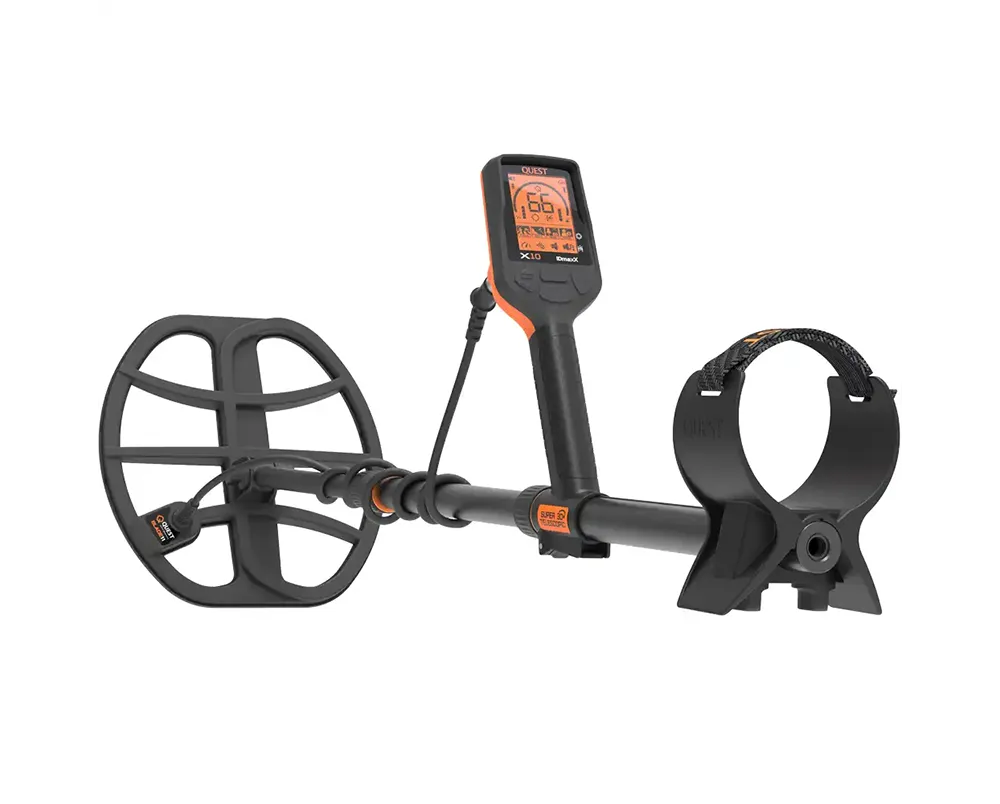 Gebraucht - Quest X10 IDmaxX Metalldetektor