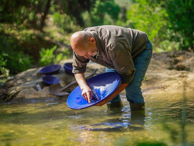 XP Goldwaschen Batea Set