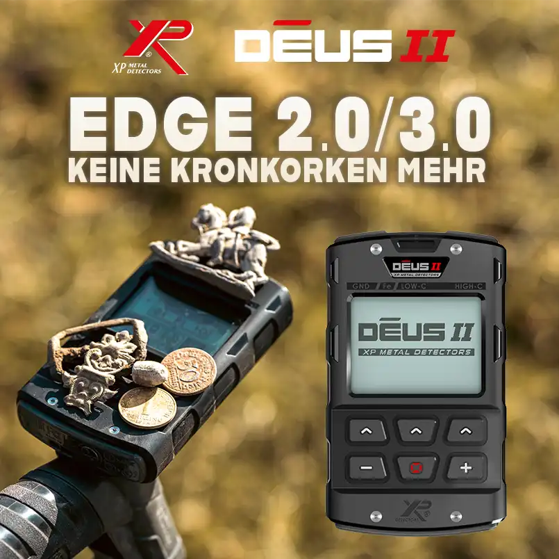XP Deus 2 - EDGE Programm 2.0/3.0 für Schrottflächen & gute Signale