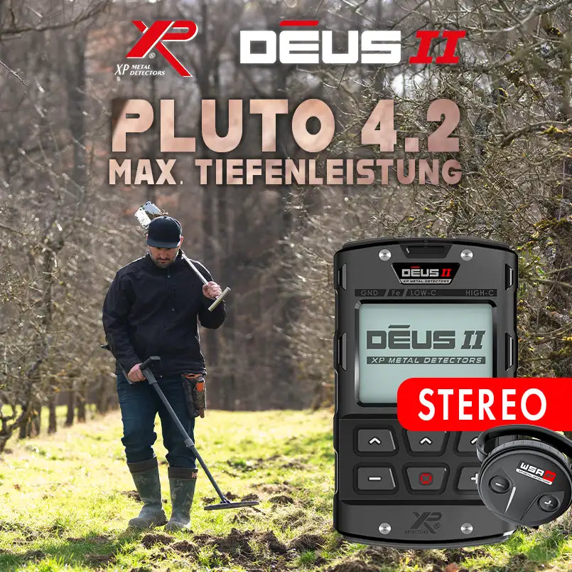 XP Deus 2 - PLUTO 4.2 Tiefenprogramm