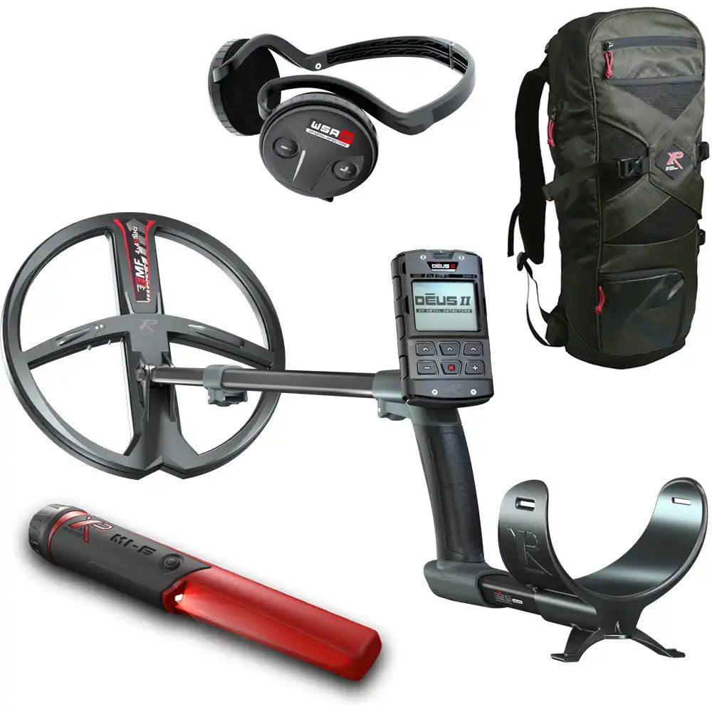 XP DEUS 2 28 FMF RC WSA ST mit gratis MI-6 Pinpointer und XP 240 Rucksack