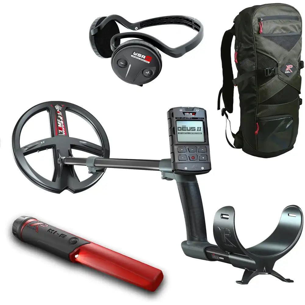 XP DEUS 2 22 FMF RC WSA ST mit gratis MI-6 Pinpointer und XP 240 Rucksack