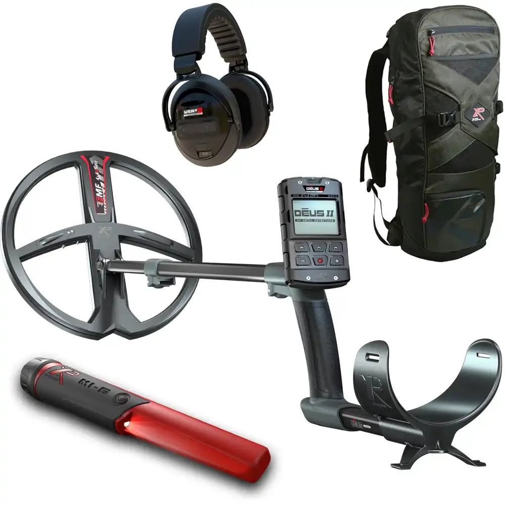 XP DEUS 2 28 FMF RC WSA XL ST mit gratis MI-6 Pinpointer und XP 240 Rucksack