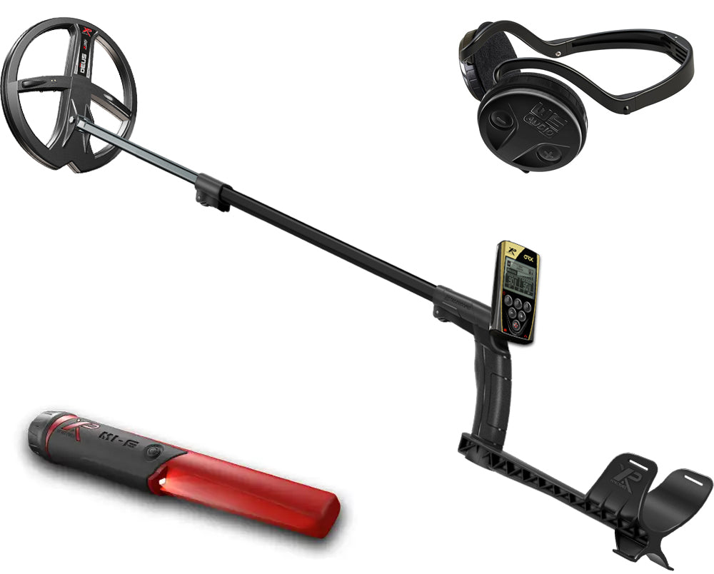 XP ORX Metalldetektor X35 22,5 cm mit WSA mit gratis MI-6 Pinpointer