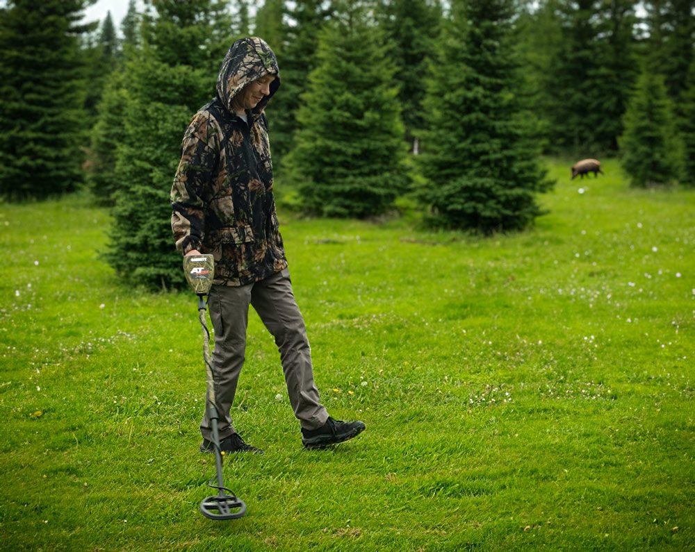 Camouflage Fleecejacke L