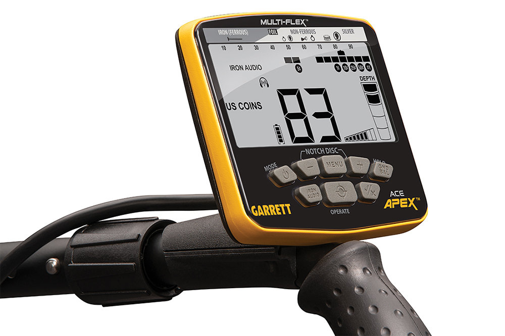 Garrett Ace Apex Viper Metalldetektor mit gratis Z-Lynk Pinpointer