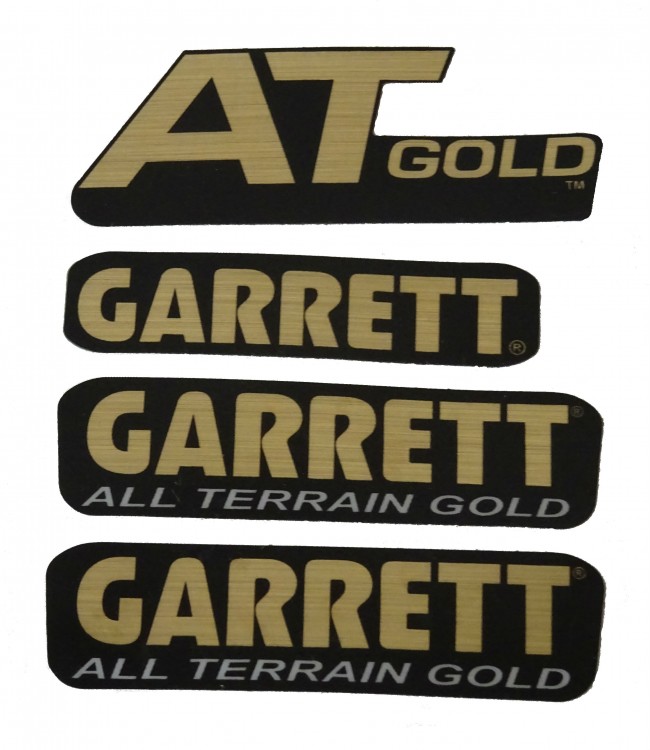 Garrett AT Gold Aufkleber Satz