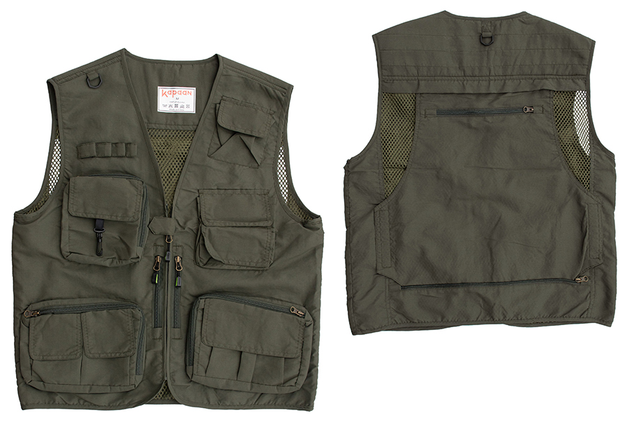 Kapaan Suchweste / Bodywarmer grün 4XL