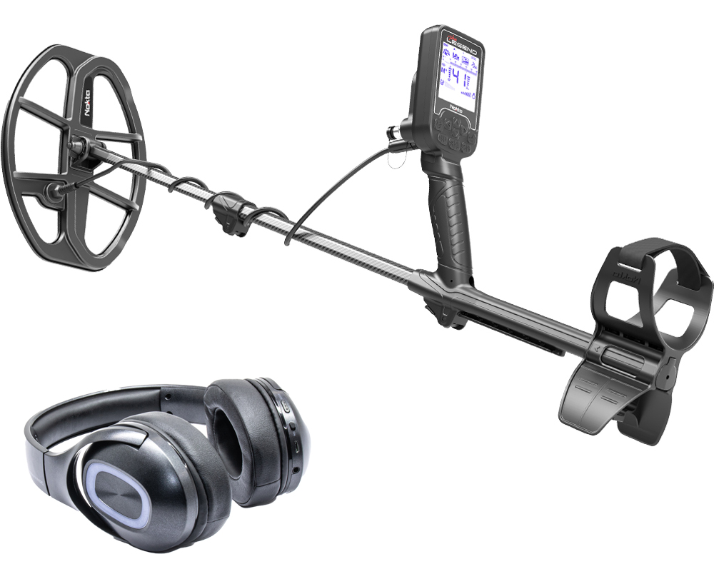 Nokta The Legend Metalldetektor mit gratis Bluetooth Kopfhörer